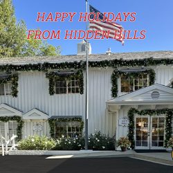 Happy Holidays from the City of Hidden Hills