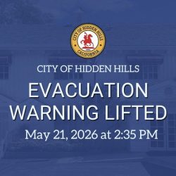 Evacuation Warning Lifted