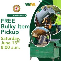 Free Bulky Item & E-Waste Pickup – Saturday, June 13