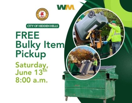 Free Bulky Item & E-Waste Pickup – Saturday, June 13