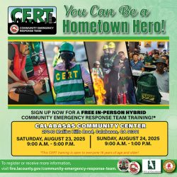 Become a CERT-ified Hometown Hero