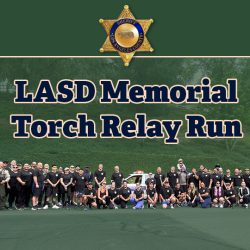Show Your Support: LASD Memorial Torch Relay Coming Through Hidden Hills
