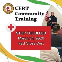 Learn Life Saving Skills: Stop the Bleed Training 3-24-26