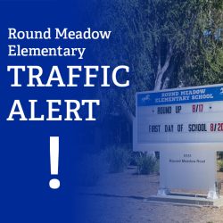 Traffic Alert: Round Meadow Elementary Back to School